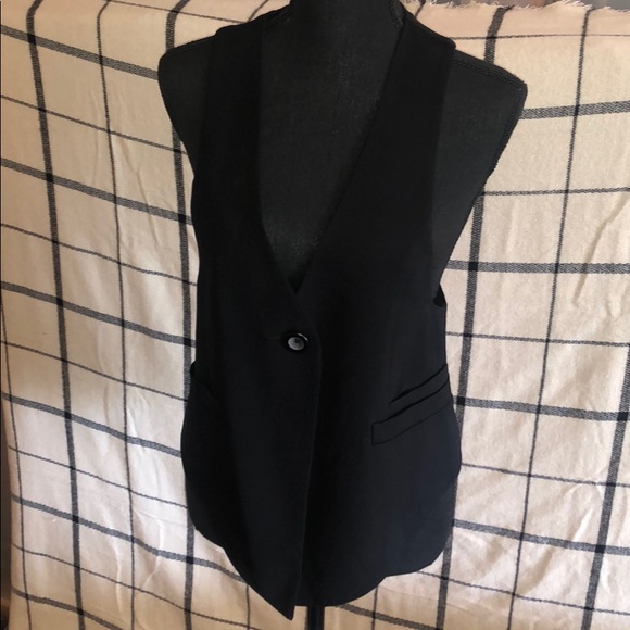 Alice + Olivia | Black Vest | Size Small - Picture 3 of 7